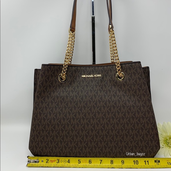 Michael Kors Teagen LG Long Drop Tote And Wallet - Picture 2 of 13